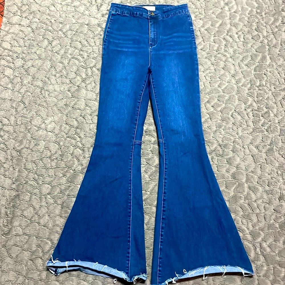 Chelsea & Violet Blue Flare Jeans